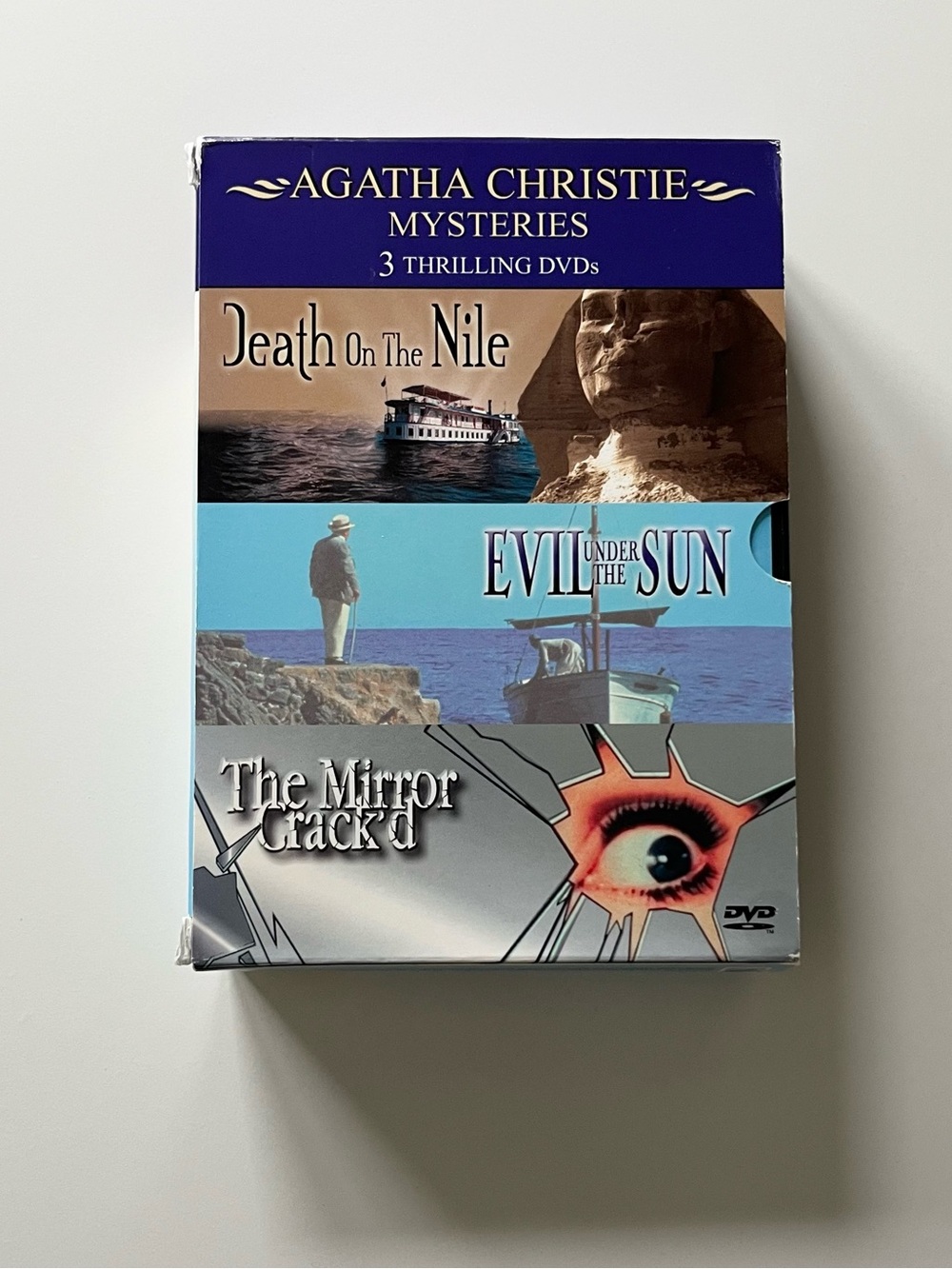 Agatha Christie Mysteries DVD Box Set 3dvds